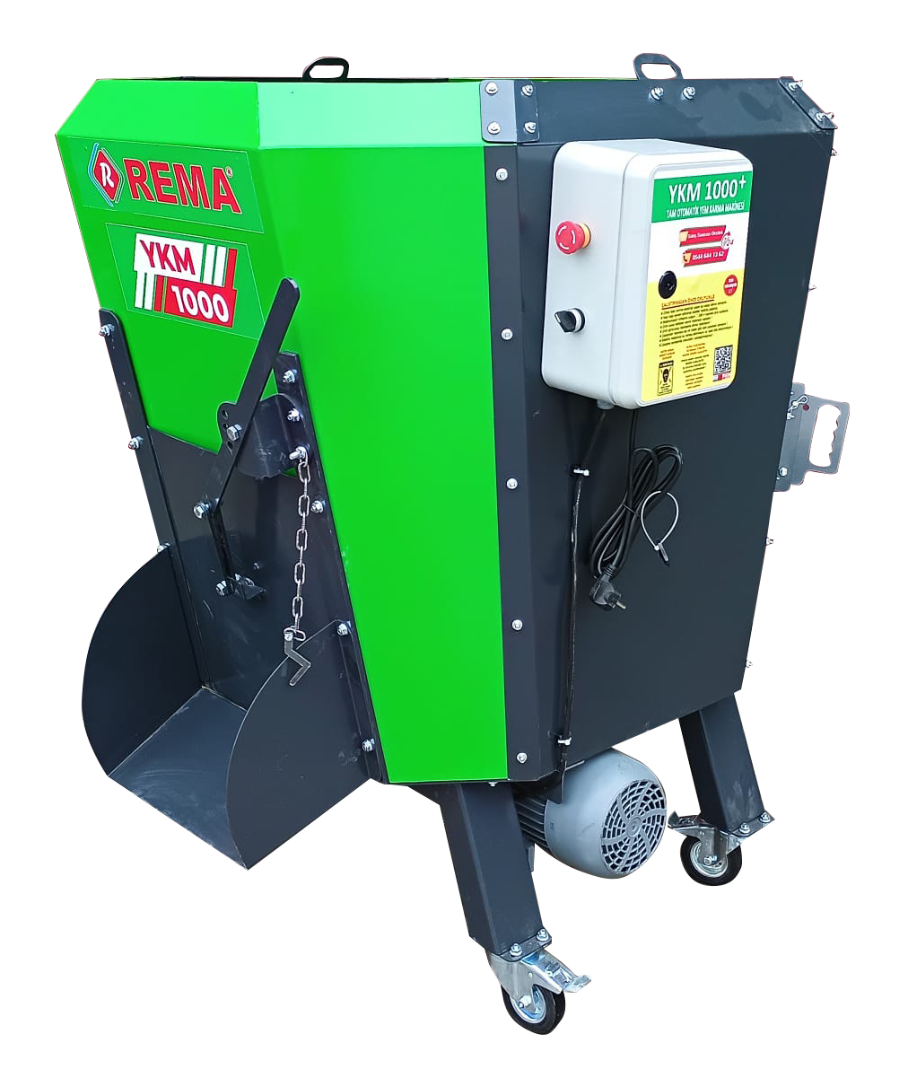 Rema Ykm 1000 Tam Otomatik Elektrikli 1m3 Yem Karma Makinası